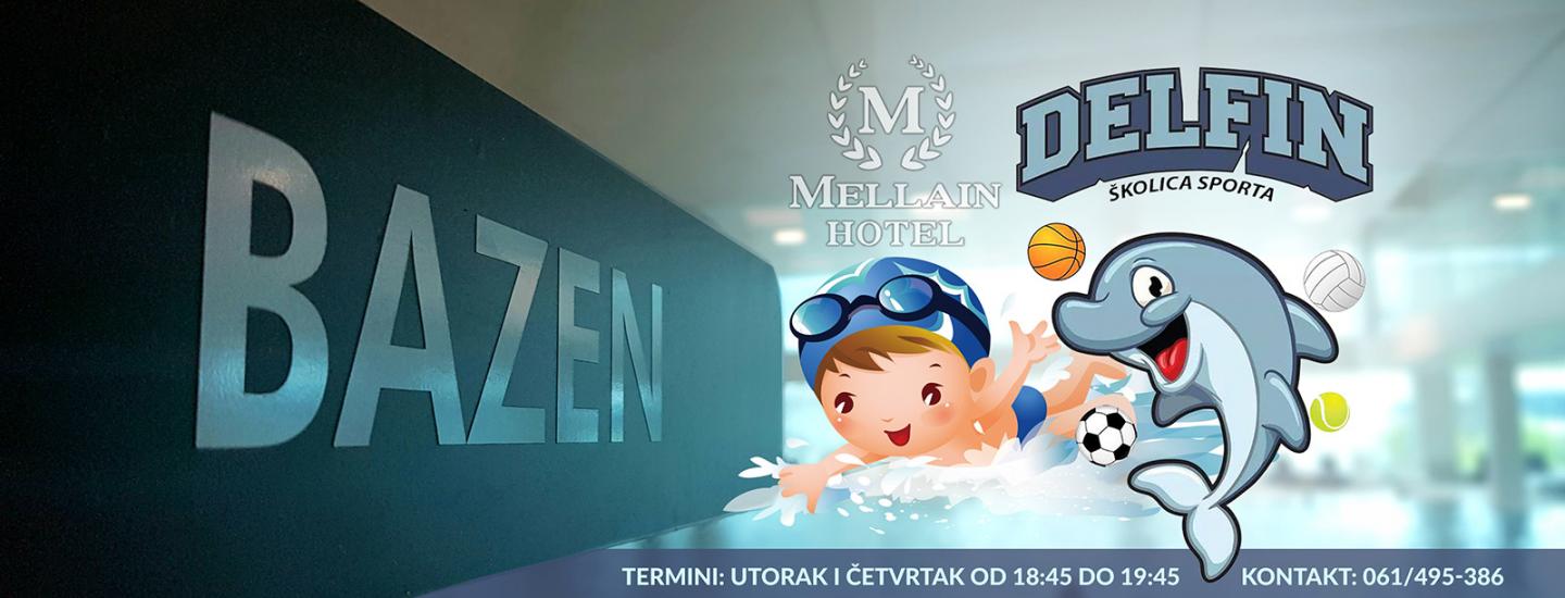 SRC Mellain: Obuka za male neplivače u saradnji sa Školicom sporta Delfin, prijave u toku!